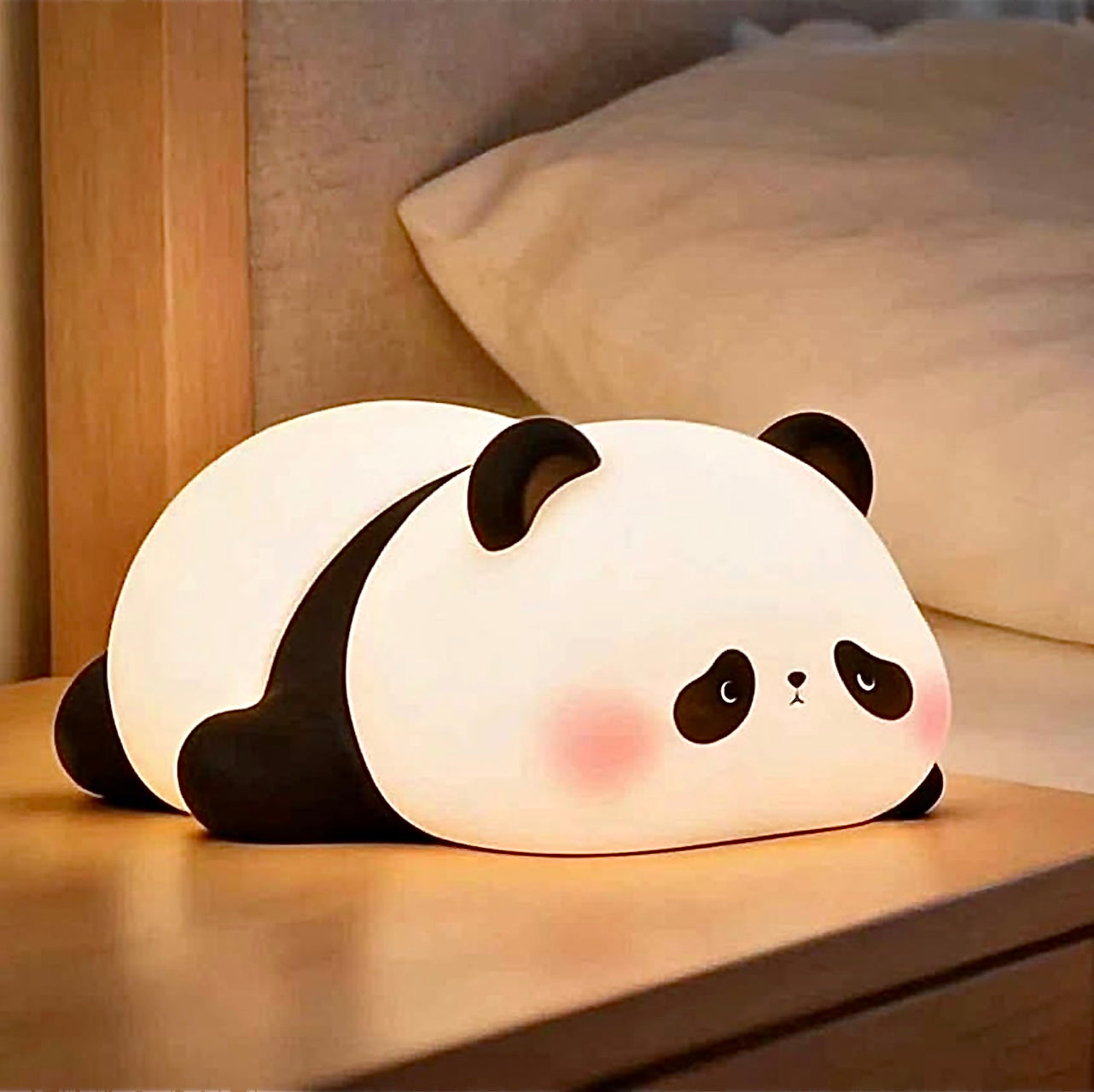 Sleepy Panda Silicone Night Light