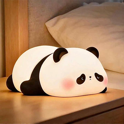 Sleepy Panda Silicone Night Light