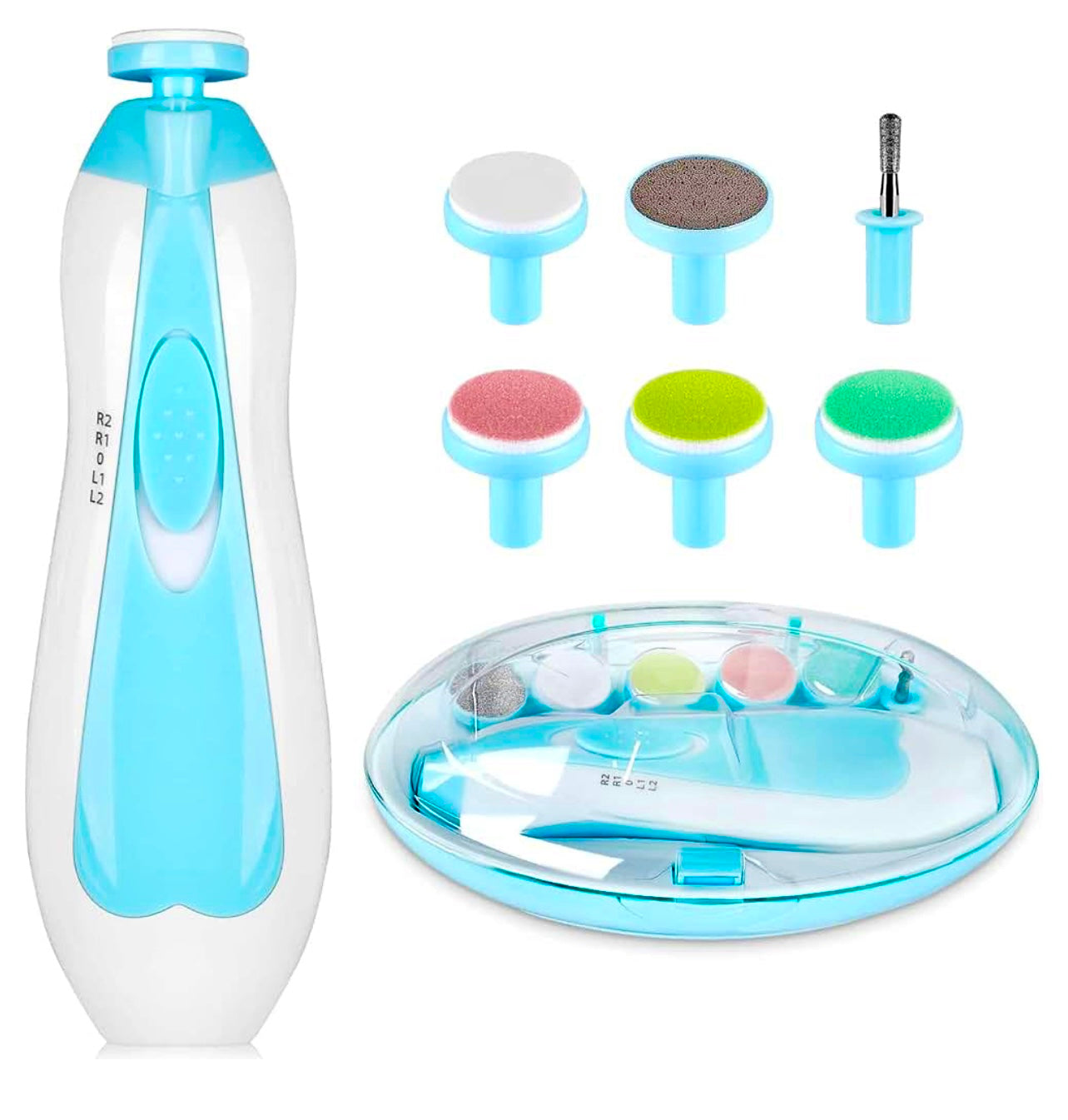 Baby Electric Nail Trimmer (6-in-1)