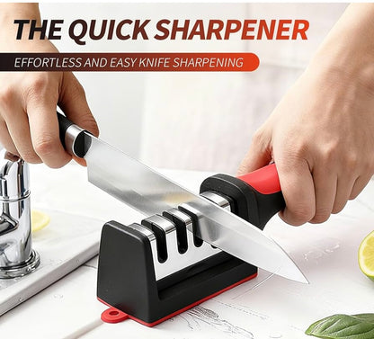 4-in-1 Adjustable Kitchen Knife Sharpener