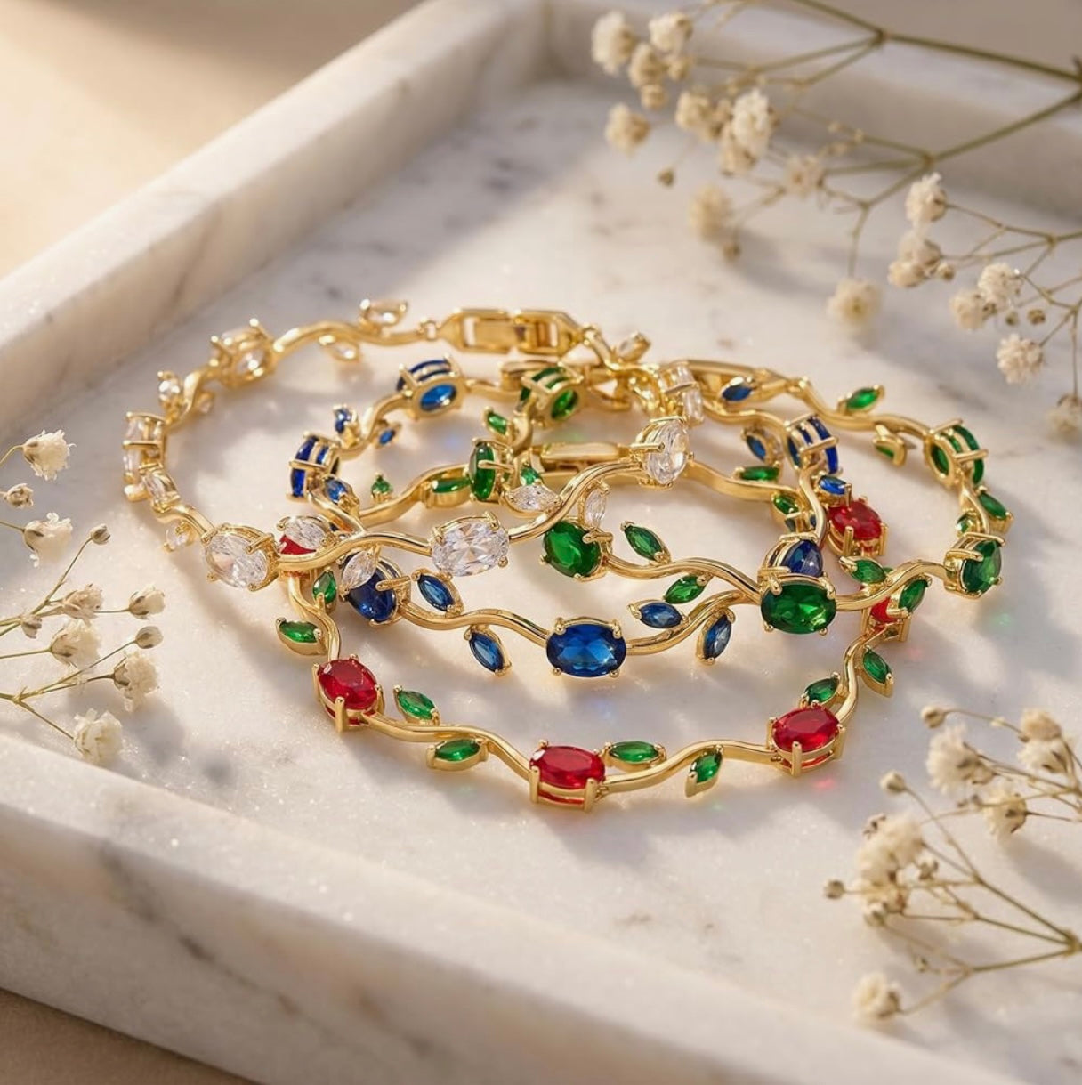 Elegant Rapunzel Tulip Bracelet