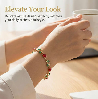 Elegant Rapunzel Tulip Bracelet