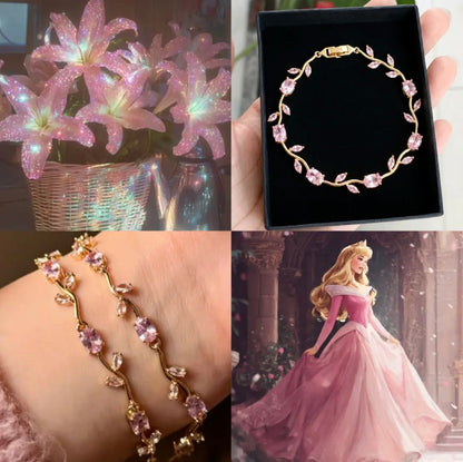 Elegant Rapunzel Tulip Bracelet