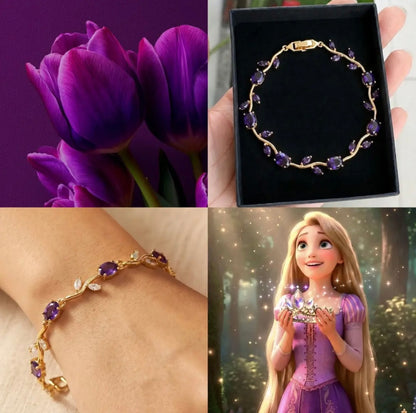Elegant Rapunzel Tulip Bracelet