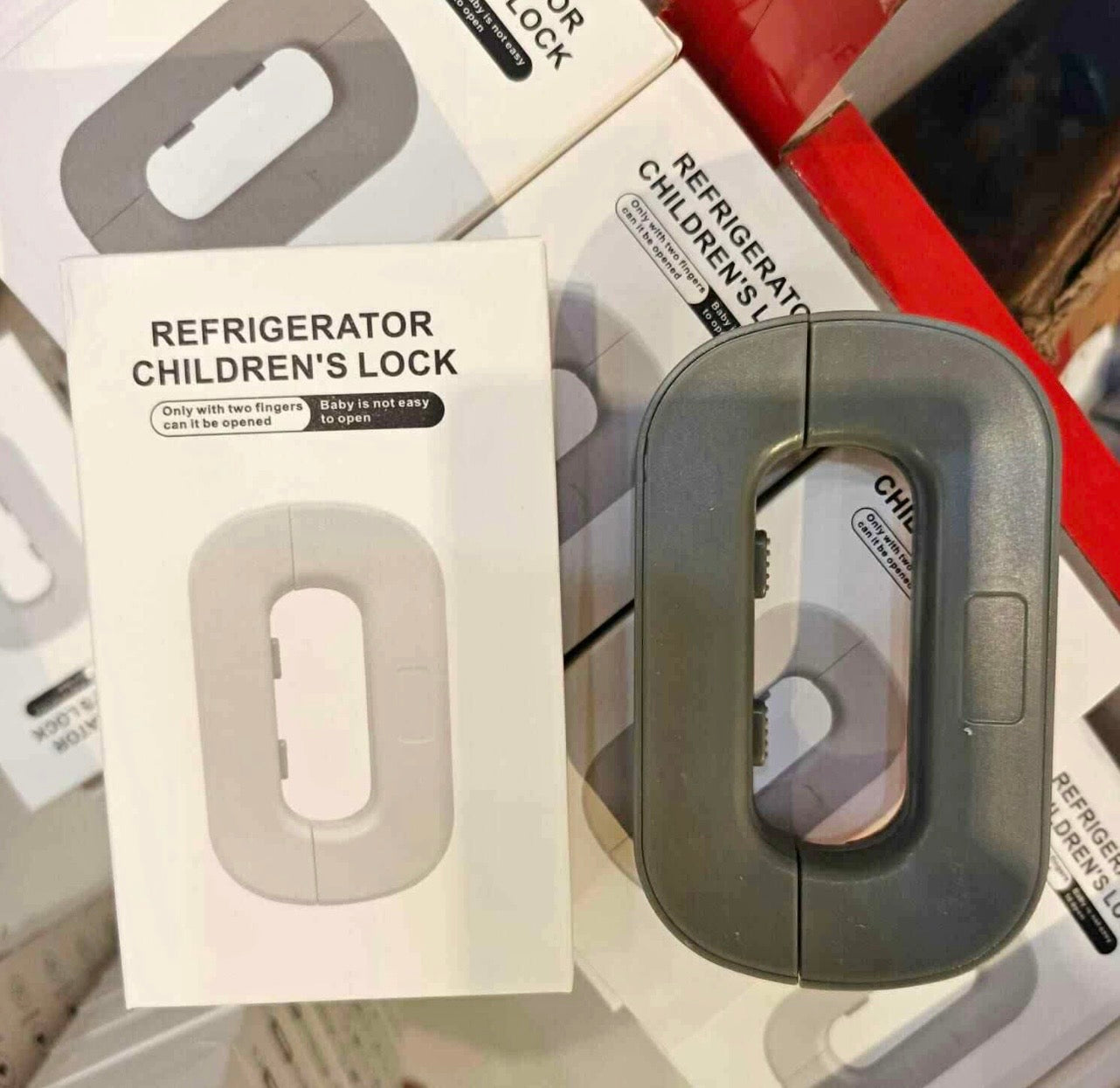 Multi-Purpose Refrigerator & Cabinet Safety Lock
