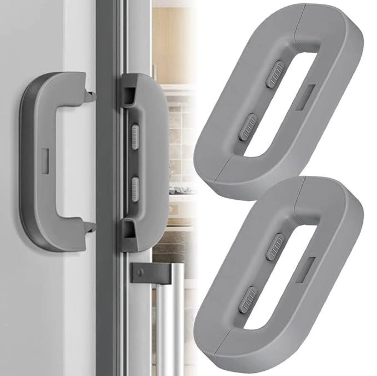 Multi-Purpose Refrigerator & Cabinet Safety Lock