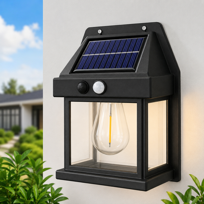 Solar Motion Sensor Wall Lamp
