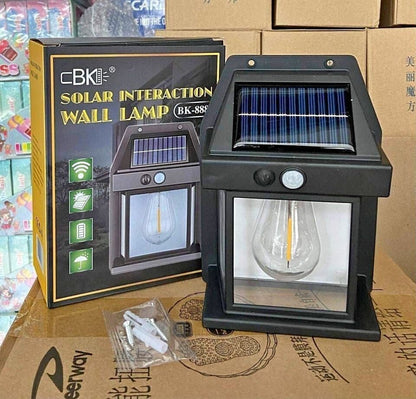 Solar Motion Sensor Wall Lamp